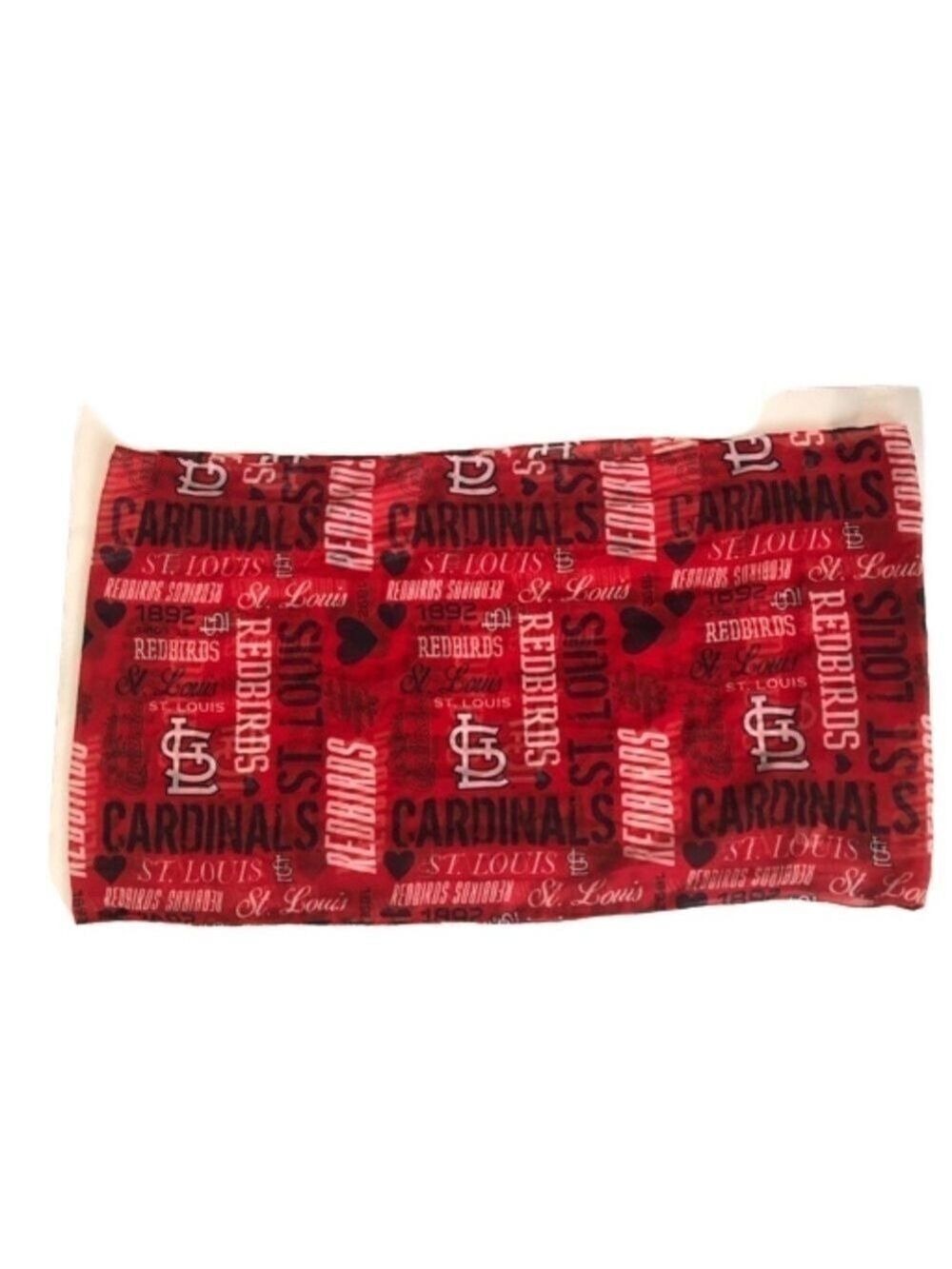 St Louis Cardinals infinity scarf. Baseball Cards fan red birds